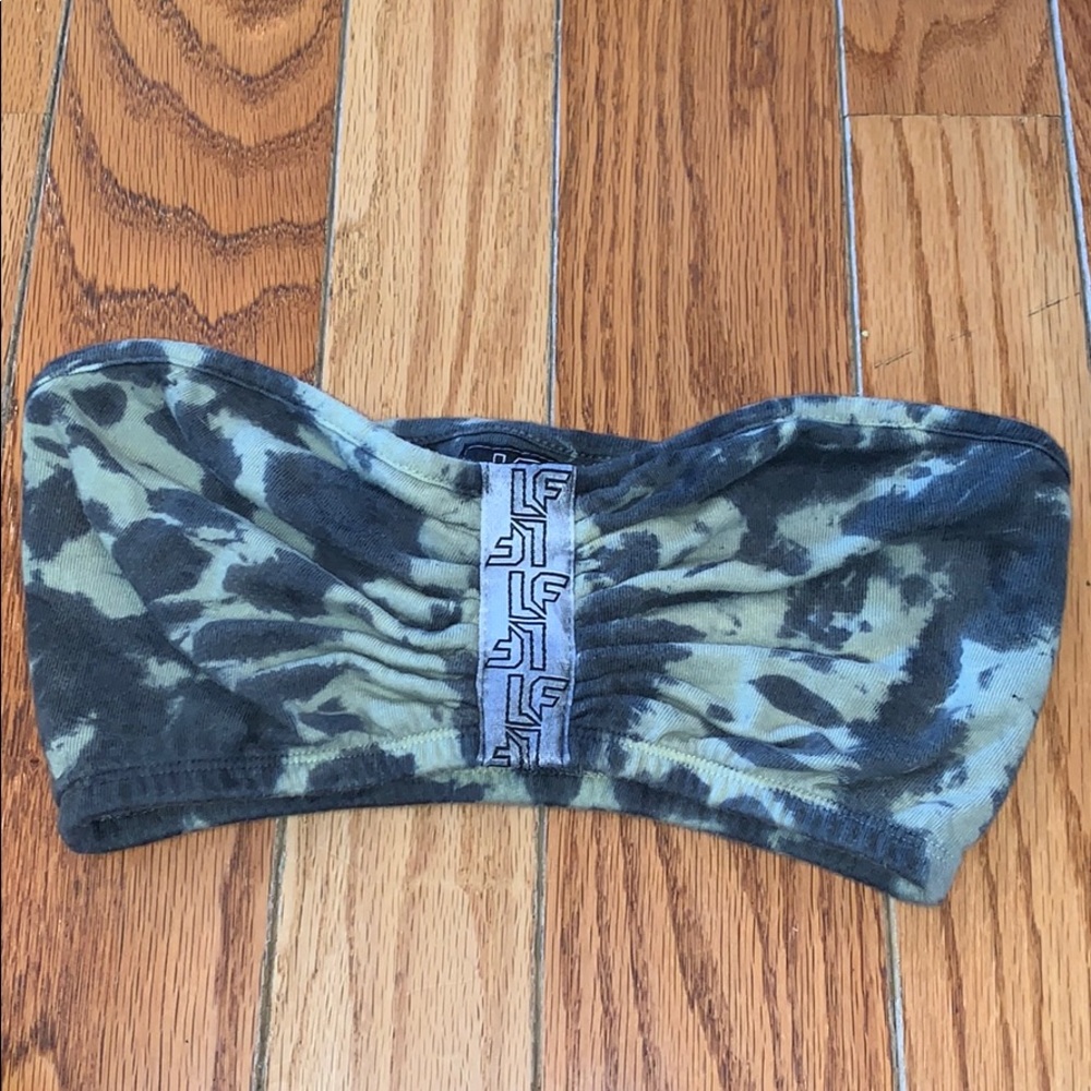 LF bandeau crop top